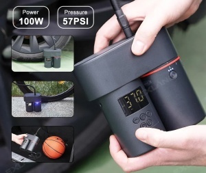 Pompă de Aer Wireless Multifuncțională 4-în-1 pentru Curățare și Umflare Rapidă - Img 6