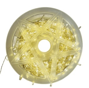 Rola Ghirlandă LED 1000 Mini 50m – Fir cupru, Iluminat Interior/Exterior, Culori Disponibile: Alb Cald, Alb Rece, Multicolor - Img 2