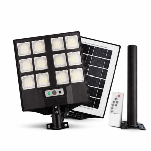 Set 2 x Lampa Stradala Solara 200W CBK BK280-12 cu Panou Solar si Telecomanda