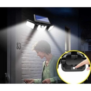 Set 3 x PROIECTOR SOLAR 3 CASETE, 74 LED-uri si senzor de miscare - Img 7