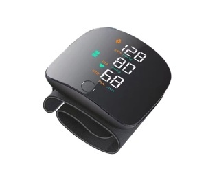 Tensiometru Digital de Încheietură cu Ecran LED Color – Măsurare Automată A Tensiunii Și Pulsului