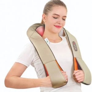 Aparat Pentru Masaj Cervical Shiatsu, Cu Functie De Incalzire, Miscare de rotatie in doua sensuri - Img 4