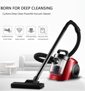 Aspirator Ciclon SONYMAX SN-3001, Fără Sac, Putere 1300W, Capacitate 2L, Filtrare Avansată, Design Compact, Roșu/Negru - Img 3