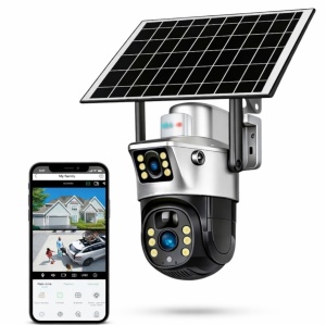 CAMERA DE SUPRAVEGHERE CU PANOU SOLAR SLOT DE CARTELA 4G DUBLA - Img 9