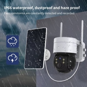 CAMERA SUPRAVEGHERE WIFI 5MP CU PANOU SOLAR 360* - Img 4