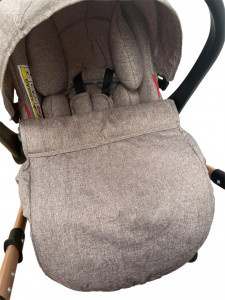 Carucior 3 In 1, T2, Scoica, Landou si Sport, Reversibil Si Cu Suspensii,Gri - Img 6