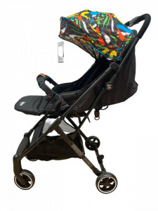 Carucior C3 sport ultra usor, modul troller, negru - multicolor - Img 6