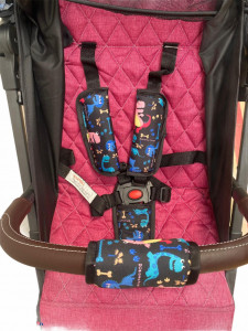 Carucior sport, Baby Sport, 608S , compatibil pe avion, roz - Img 6