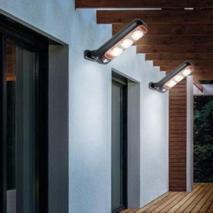 LAMPA SOLARA DE PERETE 100 LED 3 MOD ILUMINARE GL-84069 - Img 4