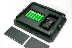 Proiector cu incarcare solara si panou detasabil cu putere 200w - Img 2