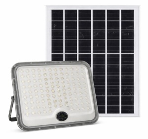 Proiector Solar LED Exterior cu Panou Separat – 400W / 600W, IP65, Senzor Miscare