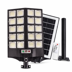 Set 2 X Lampa Stradala Solara 500W CBK BK280-20 cu Panou Solar si Telecomanda