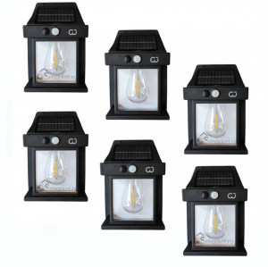 SET 6 LAMPI SOLARE LED RETRO - Img 1