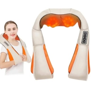 Aparat Pentru Masaj Cervical Shiatsu, Cu Functie De Incalzire, Miscare de rotatie in doua sensuri
