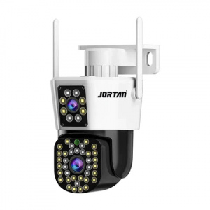 CAMERA DE SUPRAVEGHERE DUBLA, JORTAN JT-8293, WIFI, IP66, HD WIRELESS 6MP
