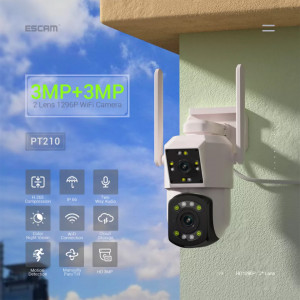 Camera Wifi Smart ,3 mp lentila dubla si sunet biredirectional - Img 6
