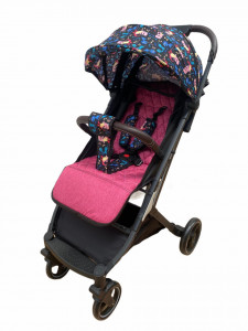 Carucior sport, Baby Sport, 608S , compatibil pe avion, roz