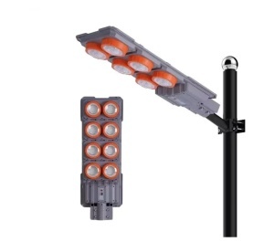LAMPA SOLARA STRADALA LED Exterior cu Senzor – 400W / 600W, Control Automat, IP65 - Img 3