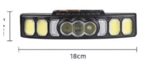 LANTERNA DE CAP HX 811 CU 9 LED - Img 6