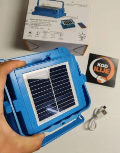 PROIECTOR SOLAR 500W + FUNCTIE DE BATERIE EXTERNA - Img 2