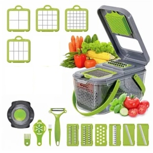 RAZATOARE MULTIFUNCTIONALA 22 PIESE VEGGIE SLICER
