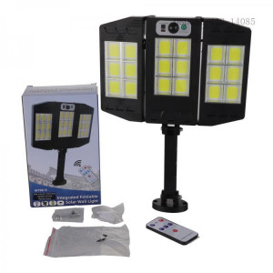 SET 2 LAMPI SOLARE TIP STRADAL 60W LED CU TELECOMANDA - Img 2