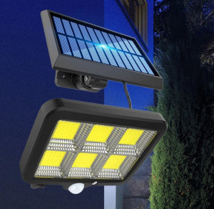 SET 4 X PROIECTOR SOLAR 120 LED CU SENZOR - Img 6