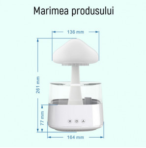 UMIDIFICATOR EFECT STROPI PLOAIE - REDUCE ANXIETATEA - Img 2