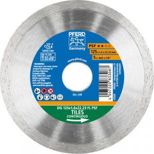 Disc diamantat gresie 125x1.6x22.23 mm