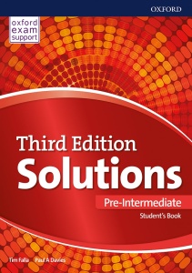 SOLUTIONS PRE-INTERMEDIATE - UDŽBENIK ZA 1. RAZRED SREDNJE Š