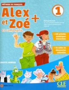 FRANCUSKI JEZIK - ALEX ET ZOE 1 (UDŽBENIK ZA 1. I 2. R)