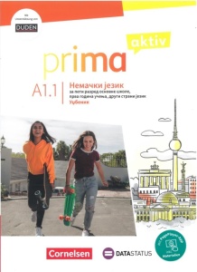 NEMAČKI JEZIK 5 - PRIMA AKTIV A1.1. UDŽBENIK NOVO