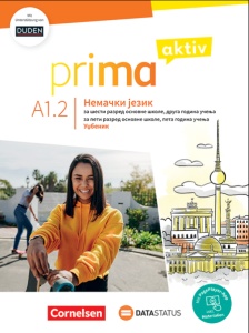 NEMAČKI JEZIK 6 - PRIMA AKTIV A1.2. UDŽBENIK NOVO