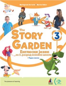ENGLESKI JEZIK 3, THE STORY GARDEN, RADNA SVESKA NOVO