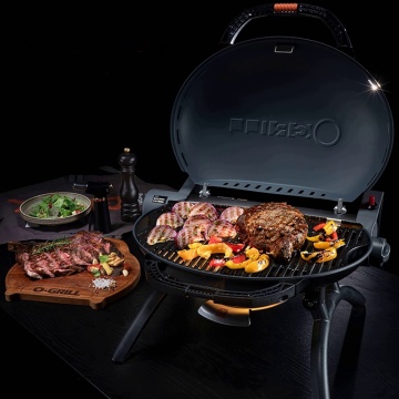Gratar grill pe gaz | Gratar OGRILL 600 VERDE | Grill portabil pe gaz | O-GRILL.RO
