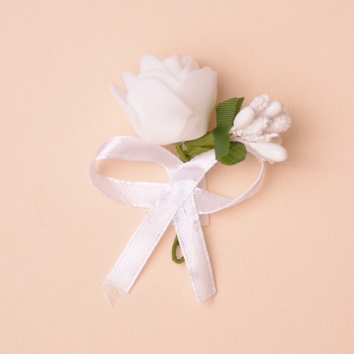 Cocarda Invitati - Alb