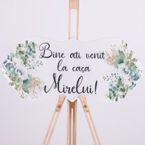 Placuta „Bine ati venit la casa Mirelui”