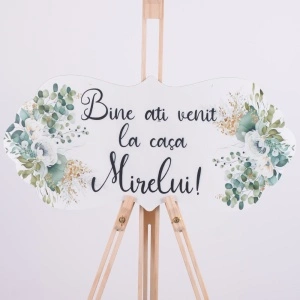 Placuta „Bine ati venit la casa Mirelui”