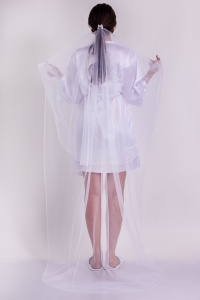 Voal Mireasa Lung - Model 1