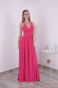Rochie domnisoare de onoare Versatila Fuxia