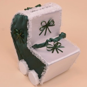 Cutie Dar Botez - Carucior Verde