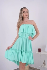 Rochie domnisoare de onoare Bella - Menta