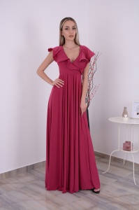 Rochie domnisoare de onoare Glory Magenta