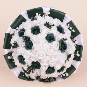 Buchet Trandafiri - Verde - Img 2