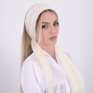 Esarfa dezgatit Mireasa - Model 13 - Img 4
