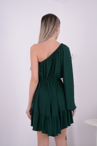 Rochie domnisoare de onoare Amber Verde Brad - Img 3