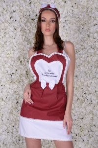 Set dezgatit Mireasa - Bordo