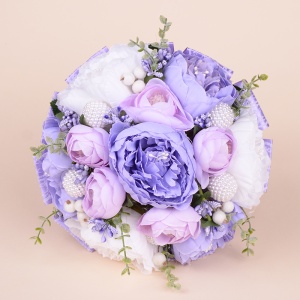 Buchet Bujori - Lila - Img 2