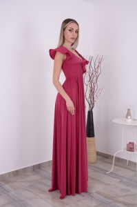 Rochie domnisoare de onoare Glory Magenta - Img 3