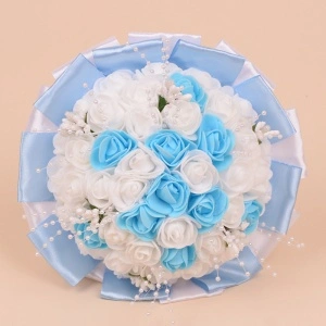 Buchet Domnisoare de Onoare - Blue - Img 2